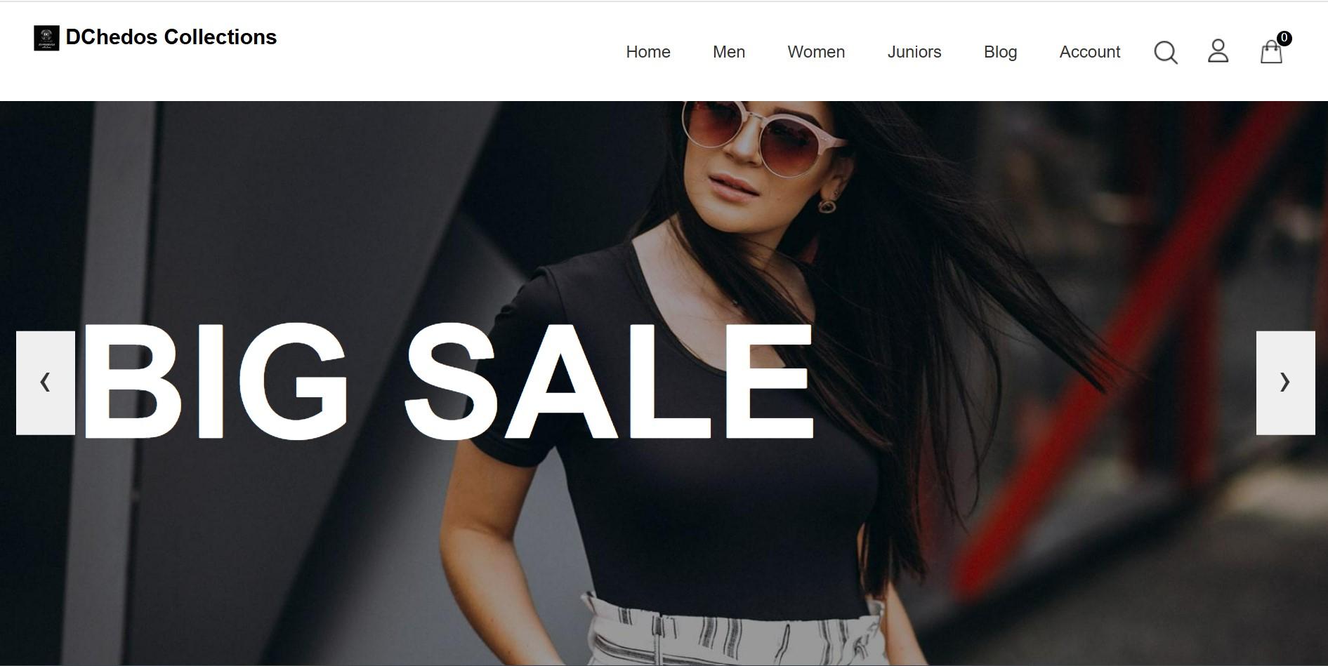 Dchedos Collection E-commerce [Website]